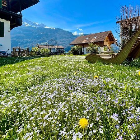 Romantic Lake & Mountain Apartment Pure Swissness Brienz  Exterior foto