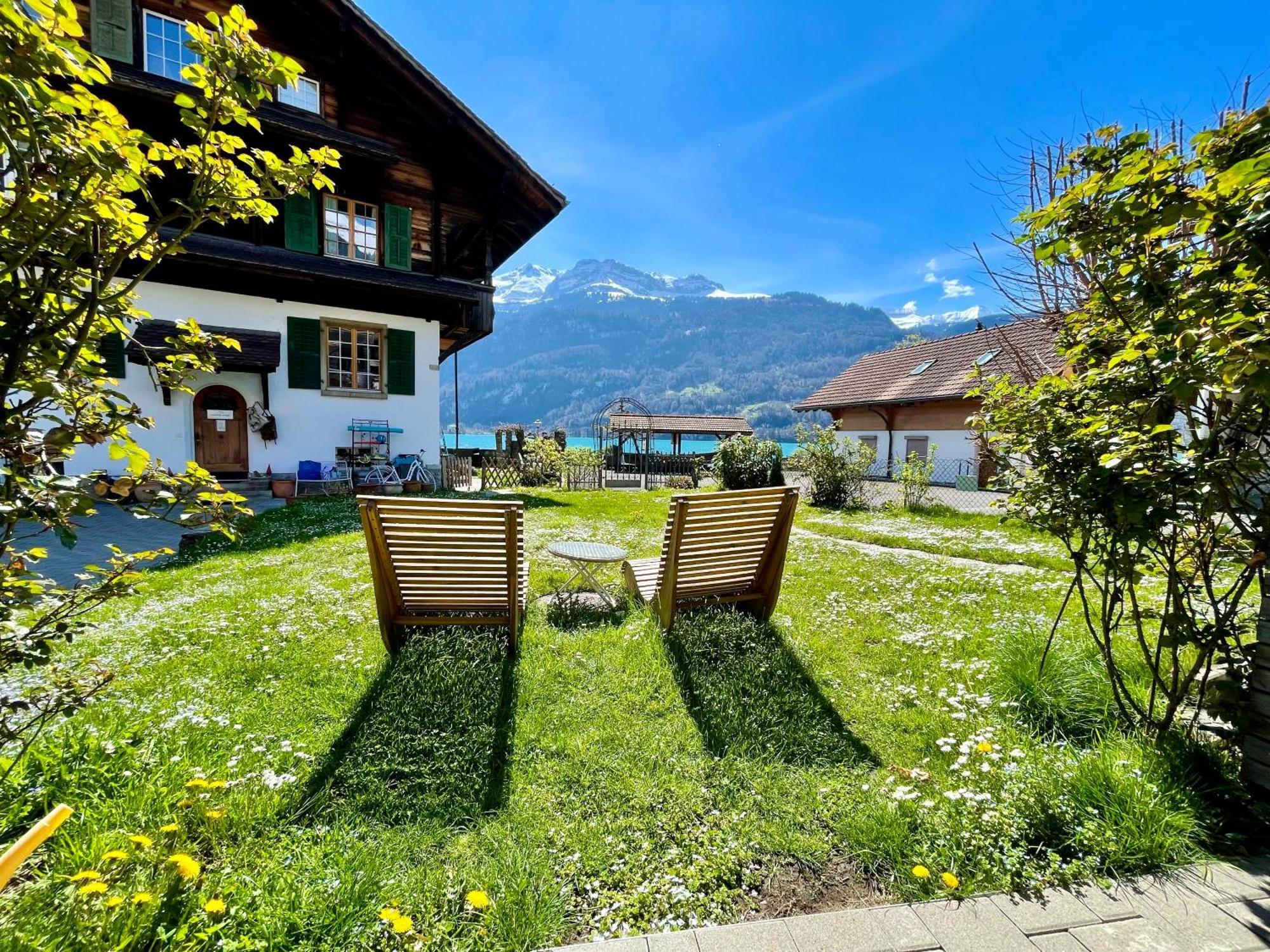 Romantic Lake & Mountain Apartment Pure Swissness Brienz  Exterior foto