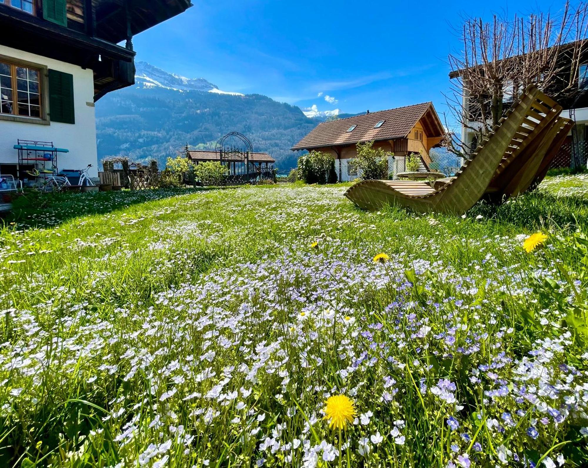 Romantic Lake & Mountain Apartment Pure Swissness Brienz  Exterior foto